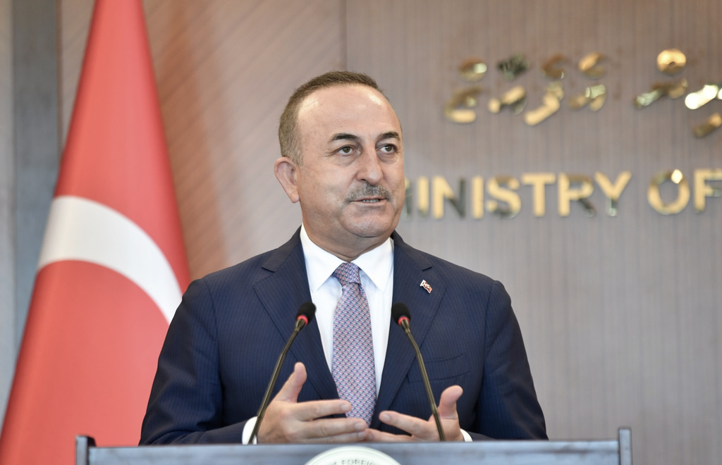 ތުރުކީގެ ފޮރިން މިނިސްޓަރު ރާއްޖޭގައި