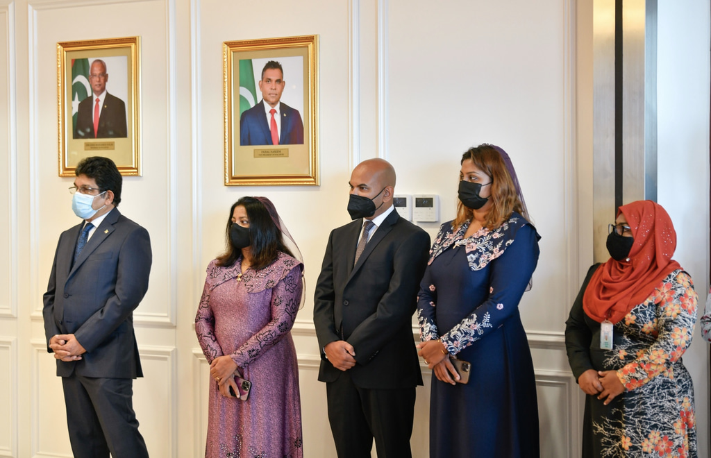 ތުރުކީގެ ފޮރިން މިނިސްޓަރު ރާއްޖޭގައި