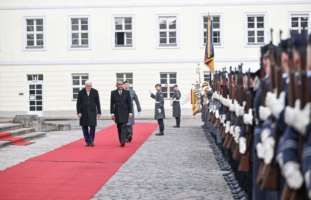 ރައީސް މުއިއްޒު ޖަރުމަނަށް ކުރައްވާ ދަތުރުފުޅު