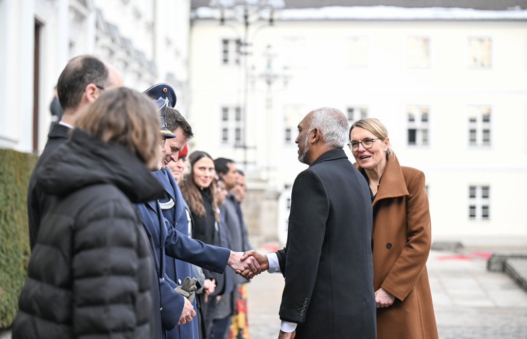 ރައީސް މުއިއްޒު ޖަރުމަނަށް ކުރައްވާ ދަތުރުފުޅު