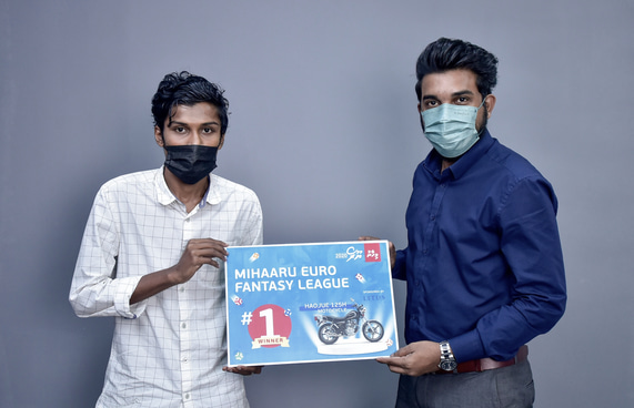 "މިހާރު" ޔޫރޯ ފެންޓަސީ ލީގުގެ އިނާމު ހަވާލުކޮށްފި