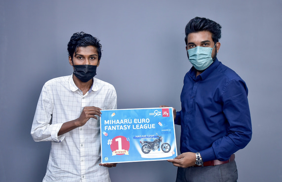 "މިހާރު" ޔޫރޯ ފެންޓަސީ ލީގުގެ އިނާމު ހަވާލުކޮށްފި