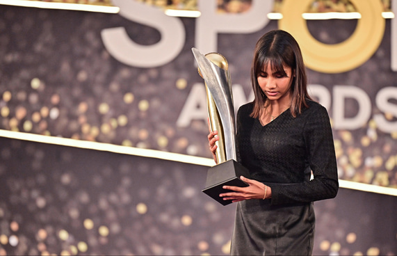 ރެކޯޑާއެކު ސްޕޯޓްސް އެވޯޑްގައި ދީމާއަށް އެންމެ ހާއްސަ ފަހަރު