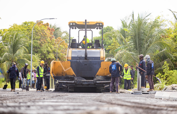 7 އަހަރަށް ފަހު މާމިގިލީގެ މަގުތަކުގައި އަލުން ތާރުއަޅަން ފަށައިފި