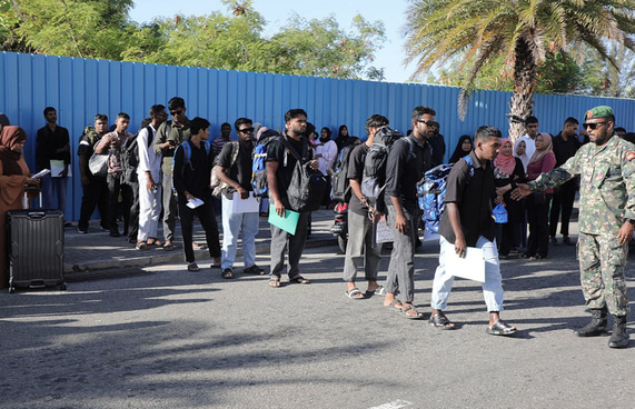 ވަތަނީ ހިދުމަތުގެ ދެވަނަ ބުރަށް 350 ޒުވާނުން ފުރައިފި