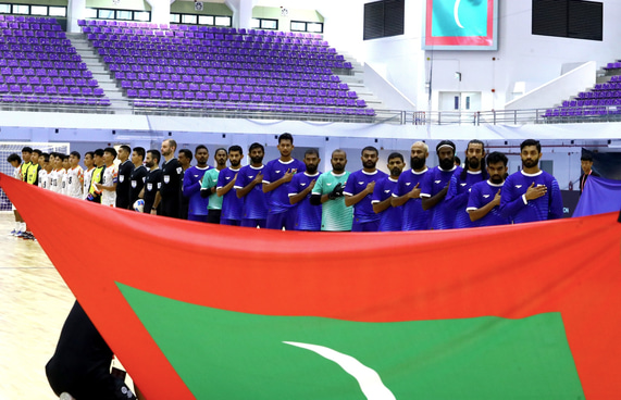 ފުޓްސަލް ގައުމީ ޓީމުގެ ކާމިޔާބީއަށް ރައީސްގެ ހޫނު މަރުހަބާއެ