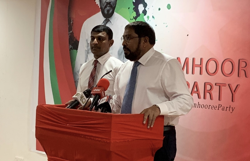 ޖޭޕީން ސަރުކާރަށް ތާއީދުކުރަނީ ދަރަނި ދައްކަމުން ވެސް ތަރައްގީ ގެންނާތީ: ރިޔާޒު