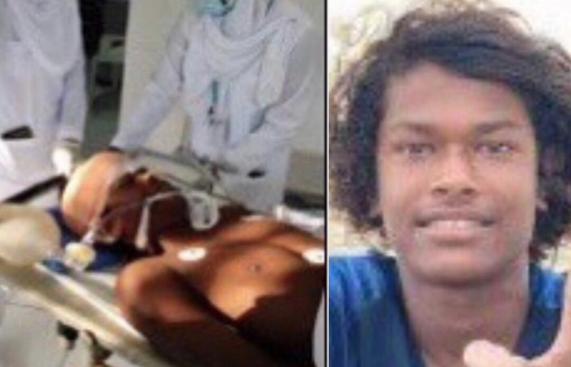 ގައި މައްޗަށް ފާރެއް ވެއްޓި ޒަހަމްވި ކުއްޖާ އައިސީޔޫގައި!