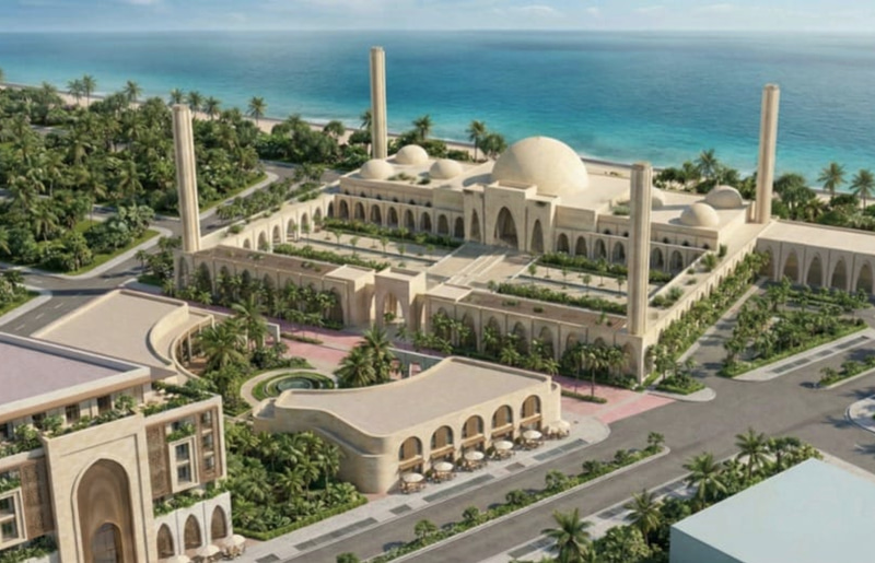 ރާއްޖޭގެ އެންމެ ބޮޑު މިސްކިތް ސެޕްޓެމްބަރުގައި އަޅަން ފަށަނީ