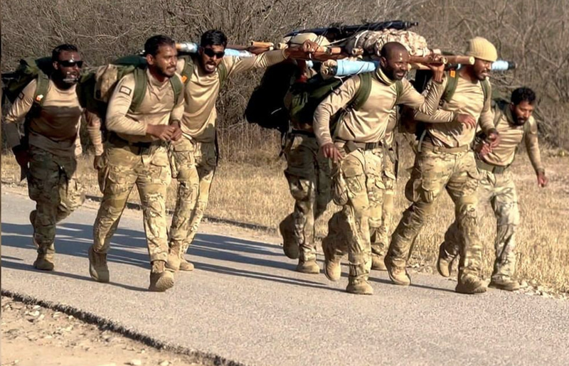 16 ގައުމެއްގެ އަސްކަރިއްޔާ އިން ވާދަކުރި ޕެޓްސް މުބާރާތުން ދިވެހި ސިފައިންނަށް ރަންމެޑަލް